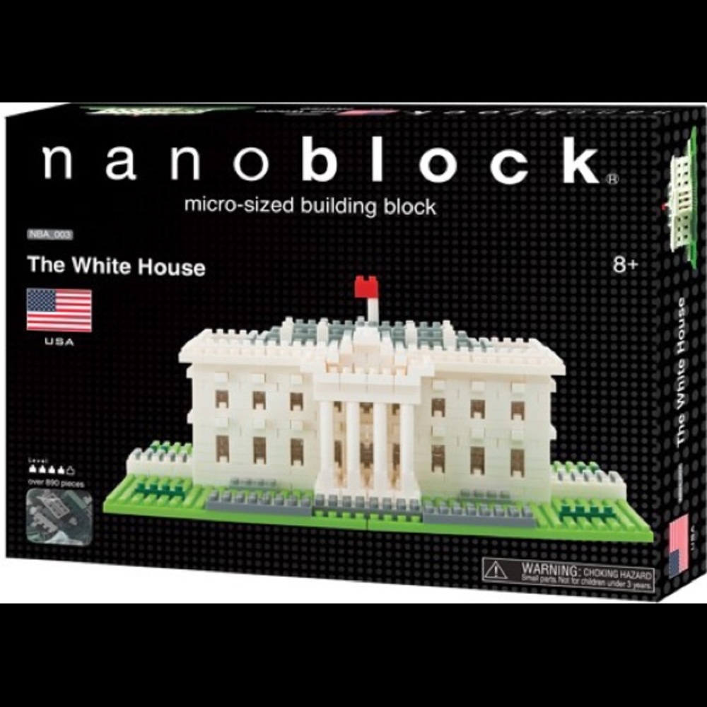 Nanoblocks White House. NBA003 58191
